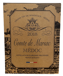 Comte de Marsac Medoc 2018 BIB