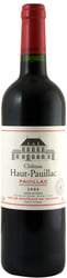 Château Haut-Pauillac AOP Pauillac 2009