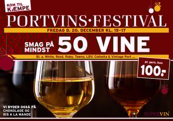 Kæmpe portvinsfestival