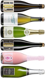 Mousserende "Champagne" Alkoholfri Smagekasse