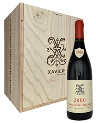 Xavier Chateauneuf du Pape 2000 i trækasse